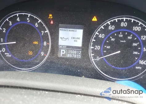 2011 Infiniti G25 Journey z USA, uszkodzony, nr VIN JN1DV6AP3BM603945